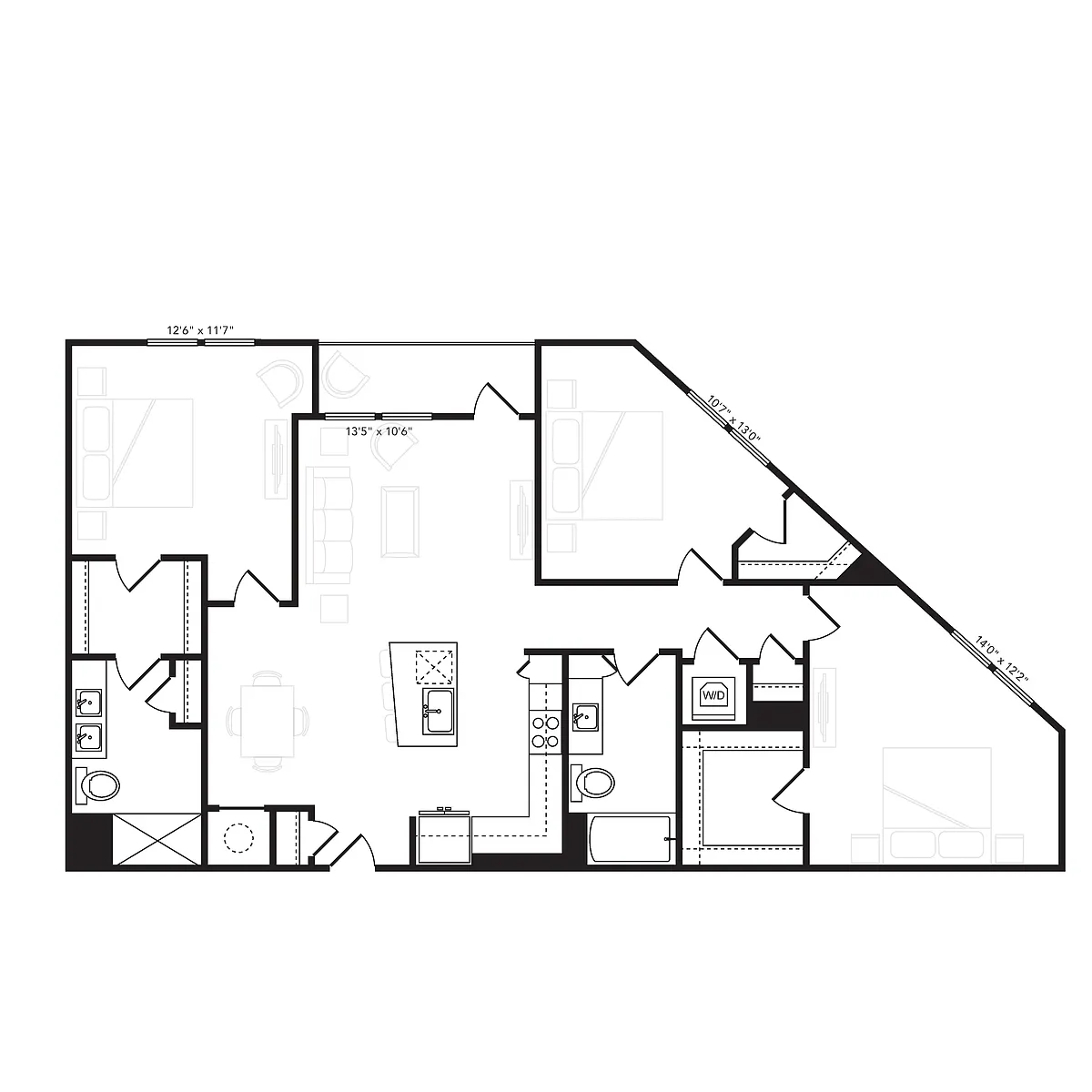 Floor plan C1