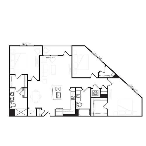 Floor plan C1