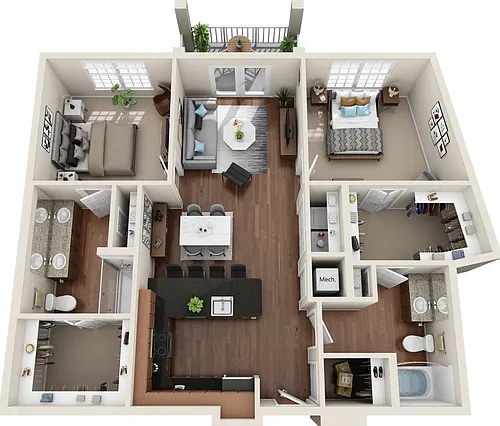 Floor plan Sycamore