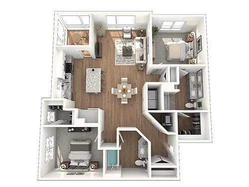 Floor plan B22