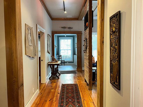 Front hallway, facing front