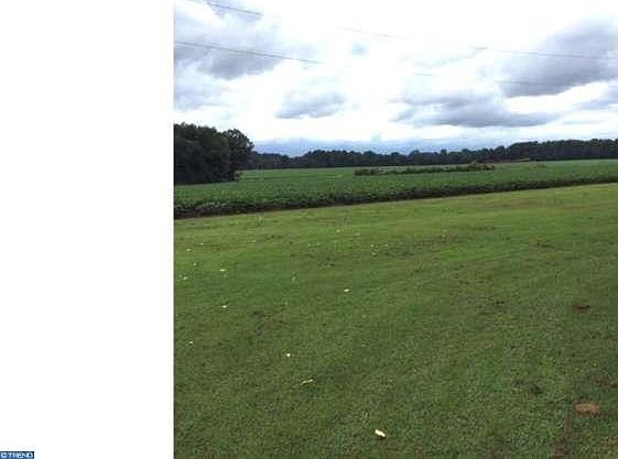 Rear yard overlooking field