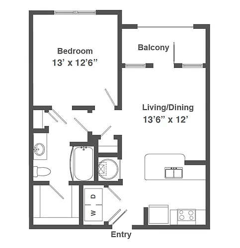 Floor plan A1-661