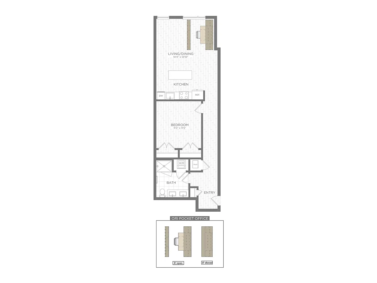 Floor plan A13