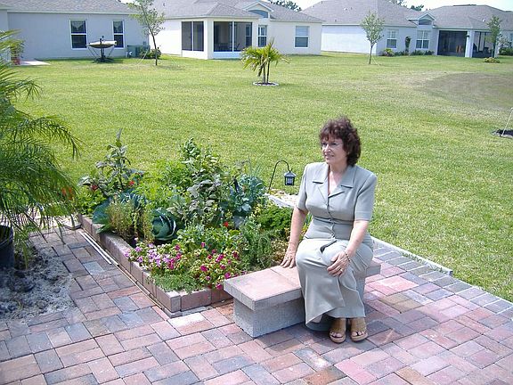 Garden, Brick Deck