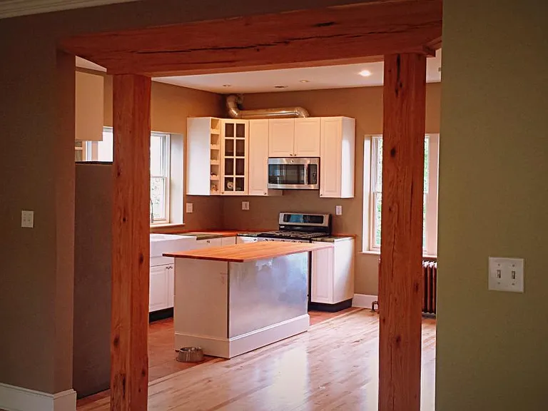 Kitchen view from the living room