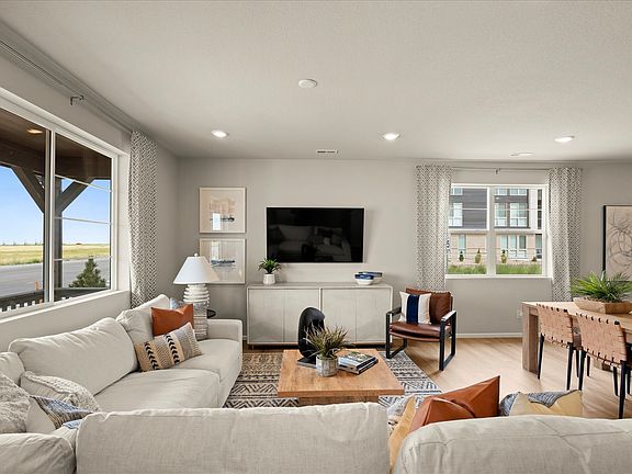 High Point interior image taken at a Meritage Homes community in Aurora, CO.