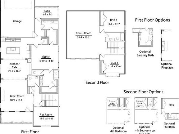 Yosemite-Floorplans