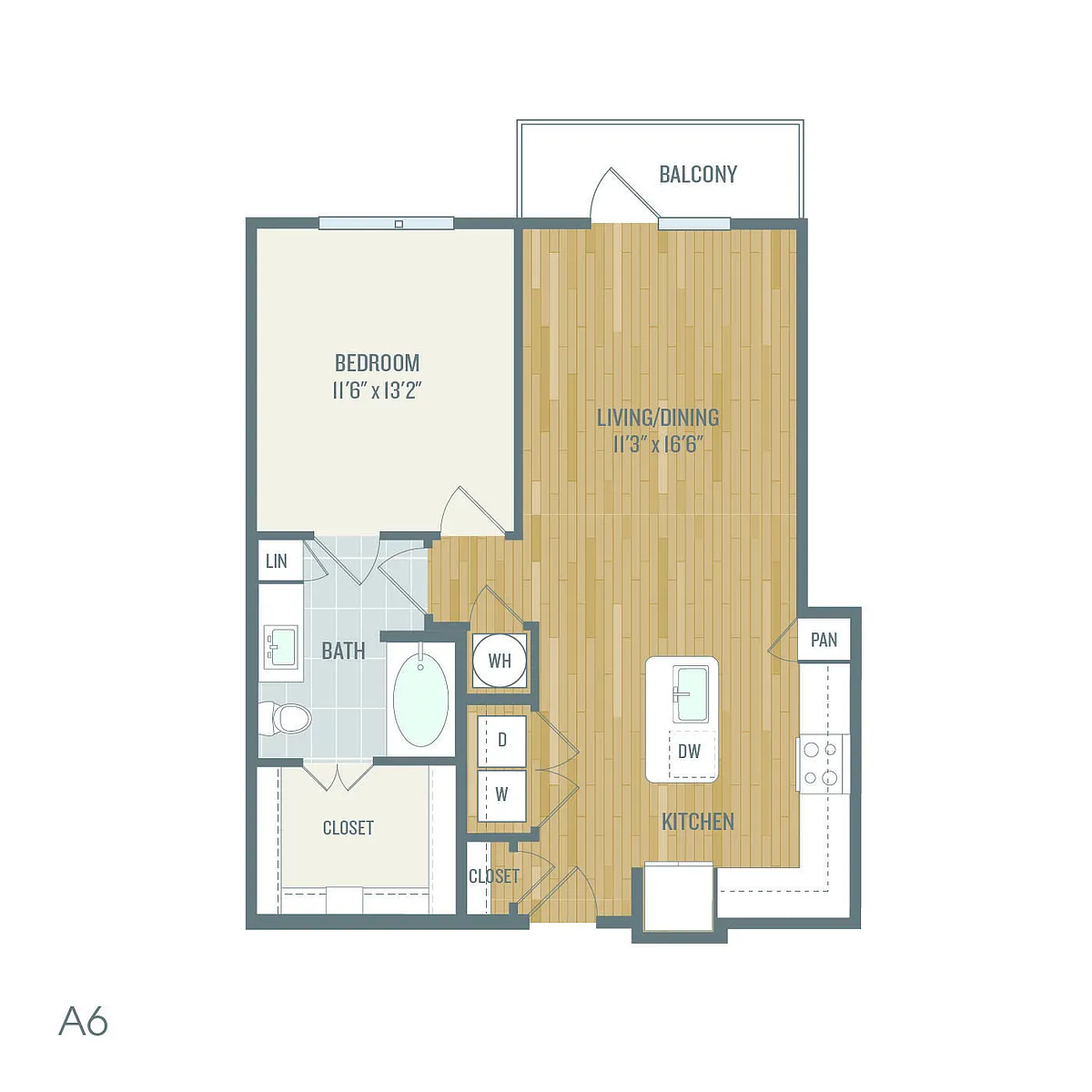 Floor plan A6