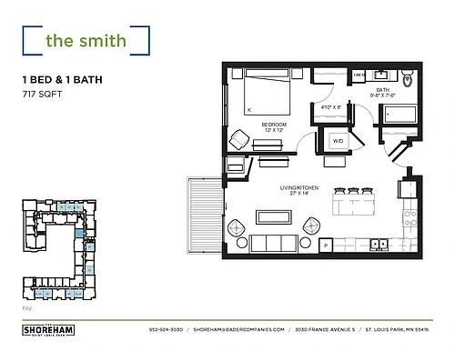 Floor plan The Smith