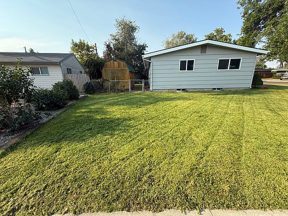 Side view of house