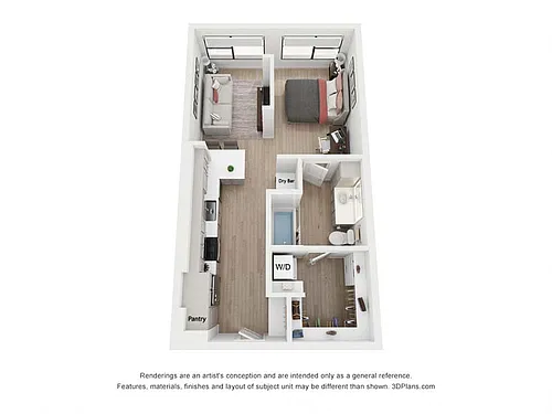 Floor plan S-A