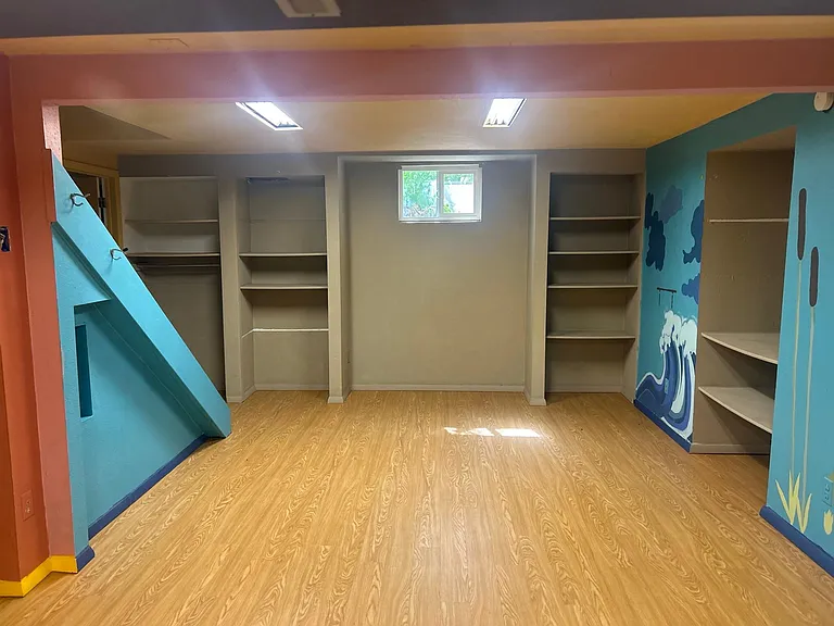 Basement living room