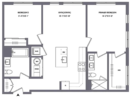 Floor plan B01