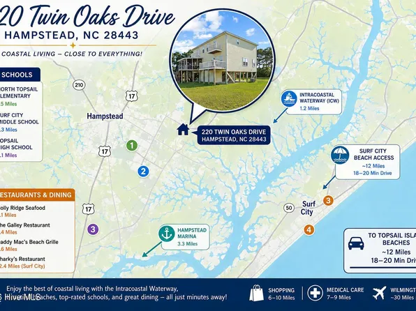 220 Twin Oaks Dr #A, Hampstead, NC 28443