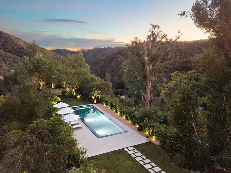 Magic hour at this gorgeous California Chateau