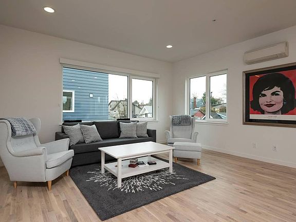3rd Floor Living with Powder Room (1/2 Bath)