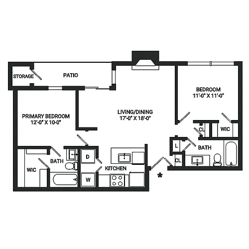Floor plan B2