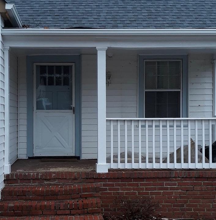 exterior front porch
