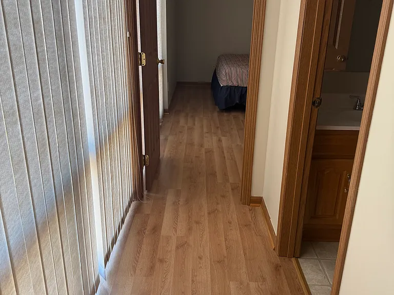 Hallway to bedroom #2