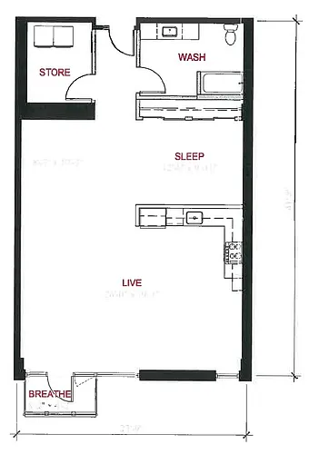 Floor plan A12