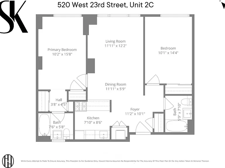 520 W 23rd St #2C — Photo 2