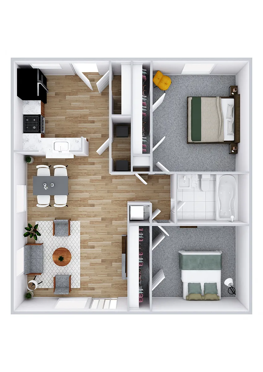 Floor plan B1