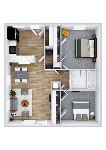 Floor plan B1
