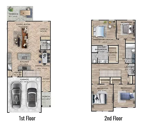 Floor plan Jefferson