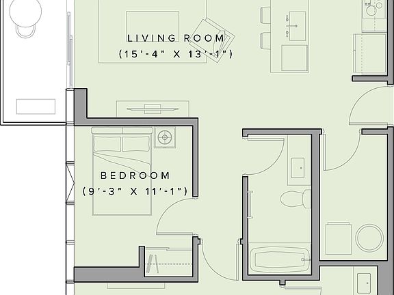 3rd image of 1500 Rycroft St #4000