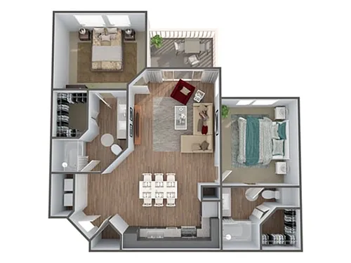 Floor plan Clementine