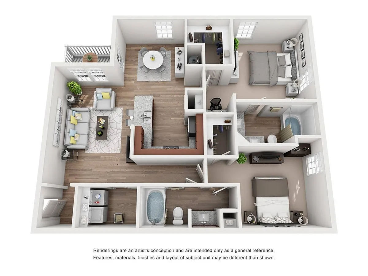 Floor plan B1