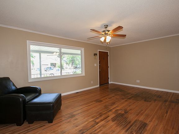 Wood floor in family room
