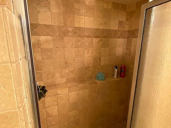 Basement shower