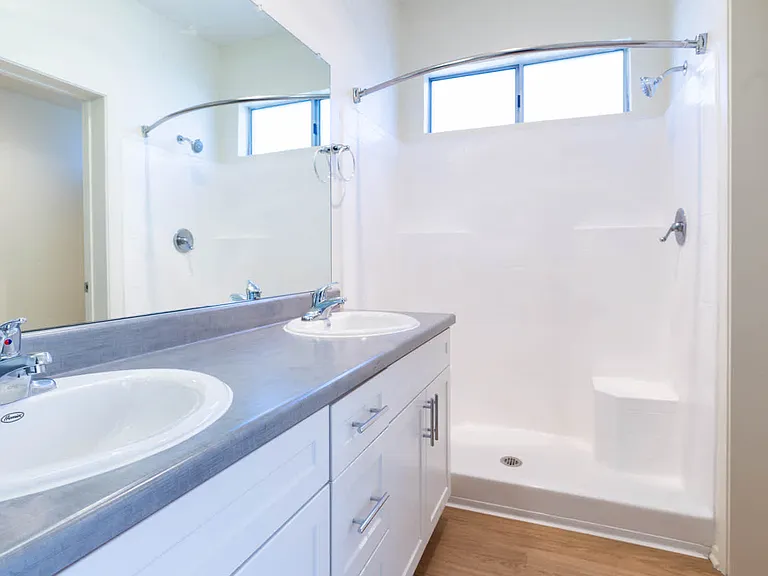 Bathroom with Double Vanity