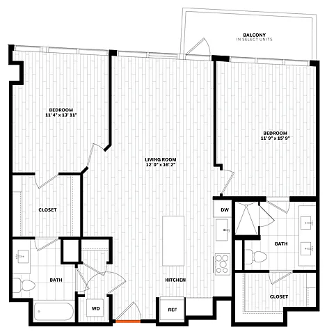 Floor plan C13NT2