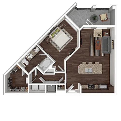 Floor plan The Quartz