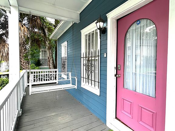 Quaint front porch