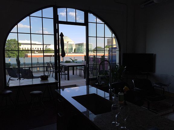 View out to Patio
