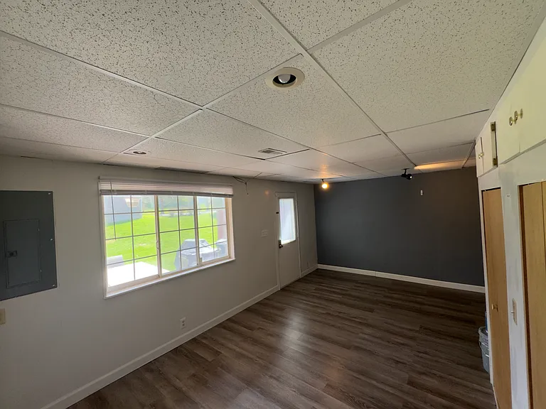 Basement with walkout patio