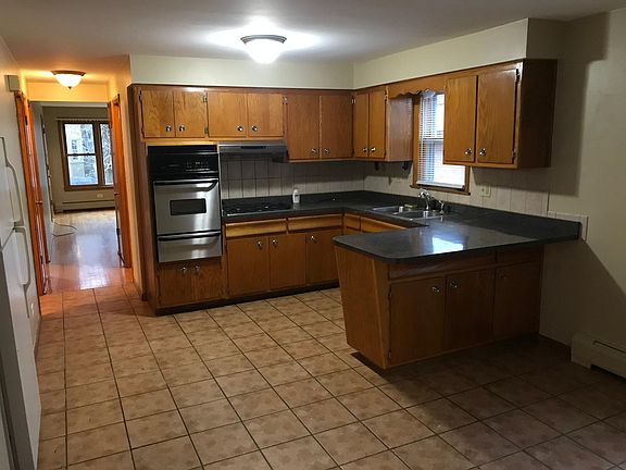 Plenty of kitchen space with room for a kitchen table.
