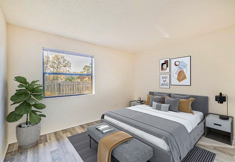 Relax in cozy bedrooms that offer plenty of storage and natural light, creating a perfect retreat at the end of the day.