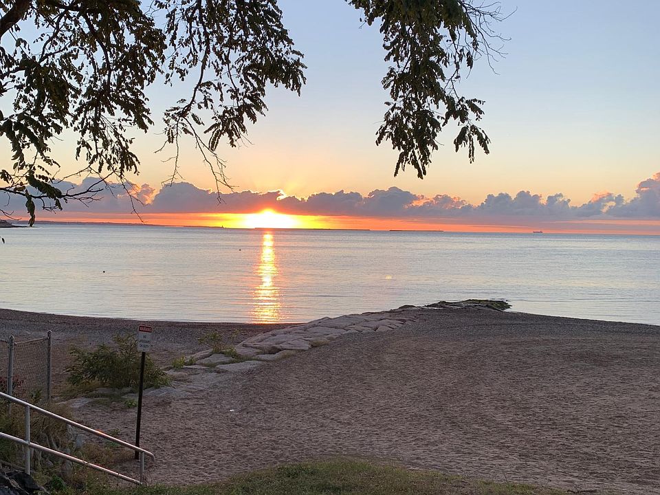Steps to sandy beach