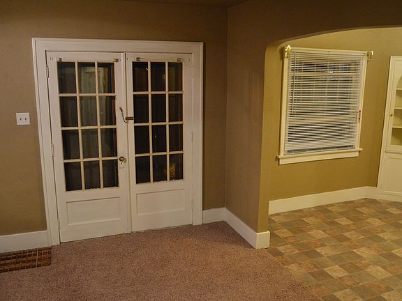 Living room and dining room