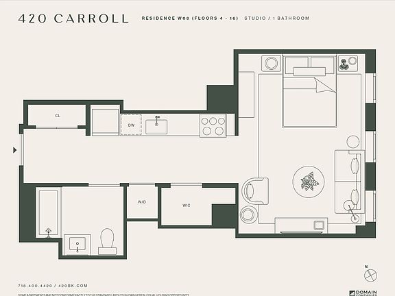3rd image of 420 Carroll St #W608