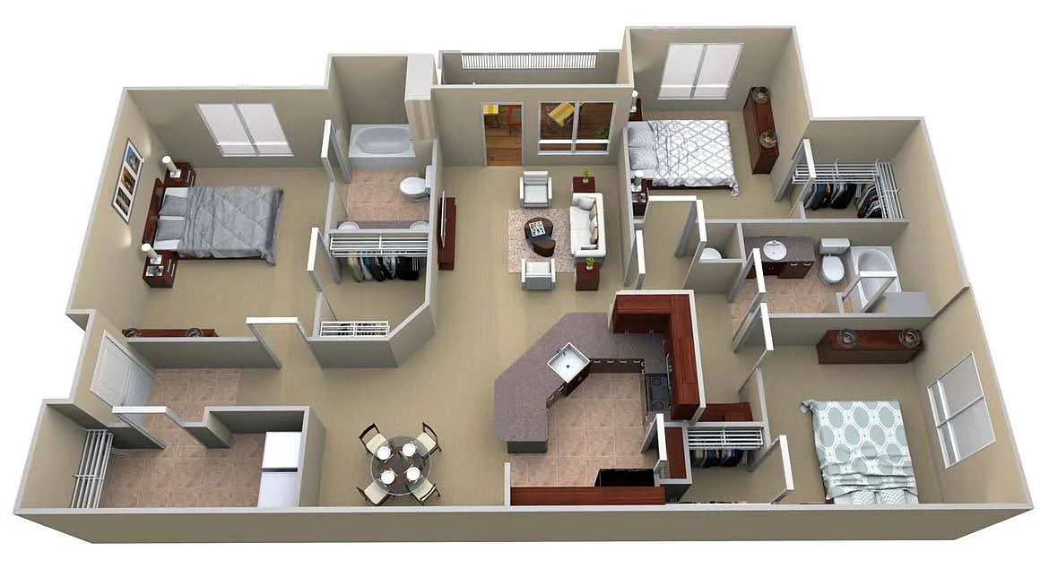 Floor plan C1