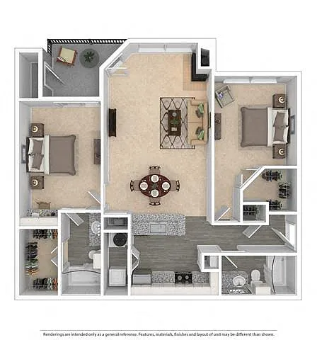 Floor plan B2BR Oregon