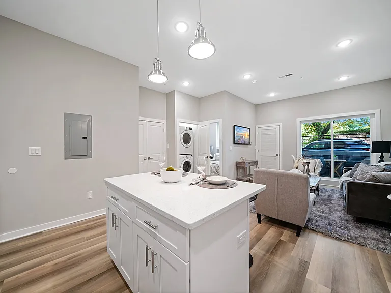 Kitchen Island and Open Floor Plan