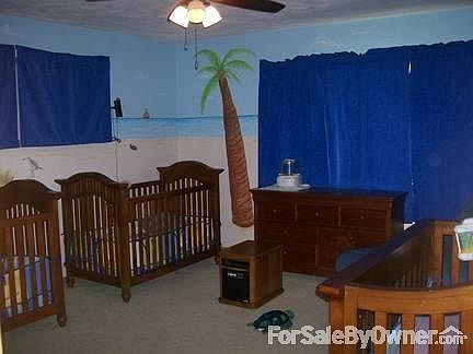 Bedroom
						:
						Painted to make you feel you are at the beach. Sequins, turtles, dolphins
