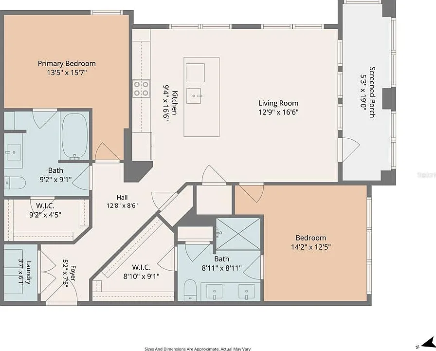 2 bed, 2.0 bath, 1200 sqft, $2,359 — Photo 2